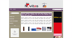 Desktop Screenshot of novitas.ro